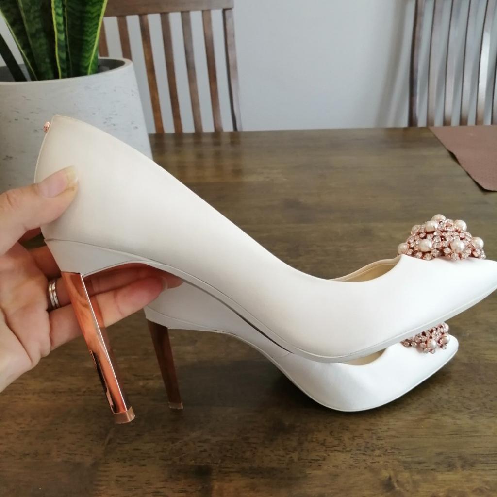 Ted Baker Bridal Shoes Satin size 41 in W3 London for 40.00 for