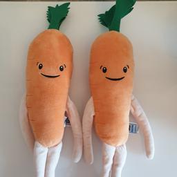 2x Kevin the carrot plush teddies
Excellent Condition
