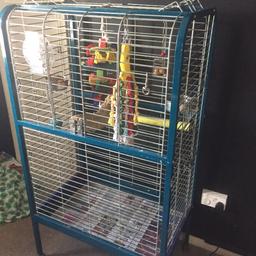 Large size contents not included just the cage empty solid good condition collection only
