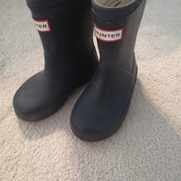 Infants size 5 original Hunter wellies. good condition, few marks around inside as seen on photo.
