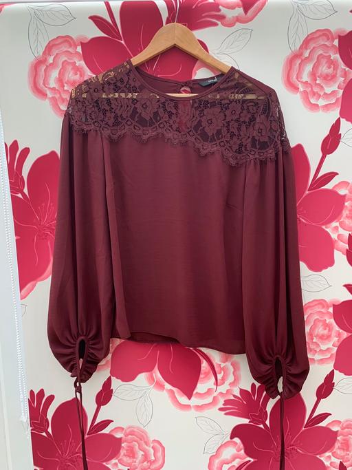 Buy & Sell West Midlands Birmingham - Photos for George burgundy blouse size 8 new