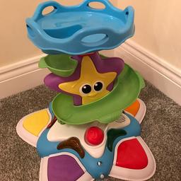 Excellent condition, musical toy and balls roll down slide, 9 months -3years old