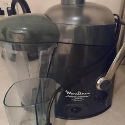 excellent condition works perfectly. Moulinex juice master.
with a jug
need space for out baby stuff...

bargain
smoke and pet free home
collection only