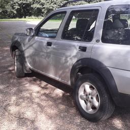 LAND ROVER FREELANDER
MOT TILL JAN 2020 
86,000 MILES WITH SERVICE HISTORY UPTO 60,000
NEW CAM BELT WITH WATET PUMP 
NEW CLUCH 
HEAD AS BEEN DONE 
STILL AS PROP SHAFT ON SO STILL 4X4 
GOOD ENGINE AND GEARBOX 
JUST BEEN SERVICED
CLEAN INSIDE AND OUT 
ONLY £695