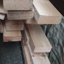 timber /wood 
planed 3 x 1 x 2.4m 
clean and straight 
approx 50 left

only £2 each