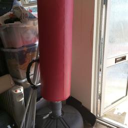 in good condition free standing punch bag