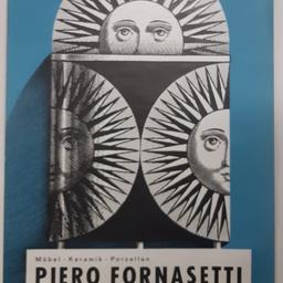 Manifesto Locandina mostra Fornasetti in Germania
Karlsruhe1962 in germana
Dimensioni 85X60
Condizioni come in foto