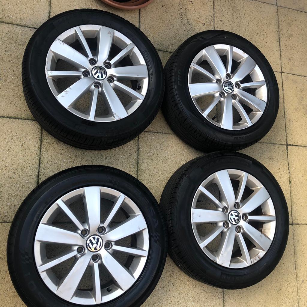 Vw Golf MK6 16inch Complete Set Alloy Wheels in E1 London for £200.00