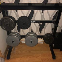Weights, Stand & Bar 90KG 🏋🏼‍♀️

Weight Stand Is Worth £70 On It’s Own!!

GRAB A BARGAIN!! 👍🏻 

Also Have Weight Bench

Any Questions Inbox Me!!