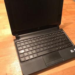 HP mini
Windows 7 starter
Great laptop
*Doesn’t include power adapter*
*I have not tested to see if it’s working so no returns, it is for the buyer to repair*
3 USB ports
Headphone jack port
Vga port

Feel free to make me an offer