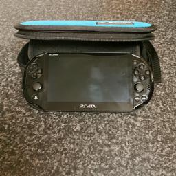 Imacculate condition psvita, barely used.
Comes with case and has 21 games installed onto it.

Doesn't have a charger.
