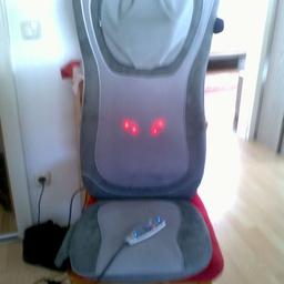 Rückenmassagesitz Auflage ohne Stuhl neuwertig der Neupreiß lag um die 150€