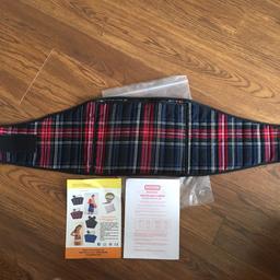 Heated Back Wrap made by Hottie
New 
Comes with instructions 

Great for relaxing and warming muscles, aids sprains and strains.
Fully re useable.
Microwaves in minutes, stays warm for hours.

From a smoke and pet free home.

Please check my other listings.