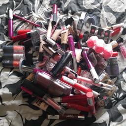 Selection of nail varnishes lipstick eye liners foundation lip gloss lots all brand new
Make me a reasonable offer
Stupid offers will be ignored