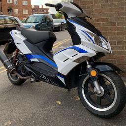 !!!PLEASE READ CAREFULLY!!!

Lexmoto FMR 125cc

Bike runs and rides but in need of a good owner and some love. It has one owner from new and they didn't do too good of a job looking after it has been in a garden for while needs a good clean. But it is a descent bike for what it is great for a delivery bike or a cheap get about

Good points

Full logbook
Engine perfect
No cracks

Bad points

Needs a new battery
Needs a back tyre
No steering lock (can be replaced cheap)
No MOT but will pass fine