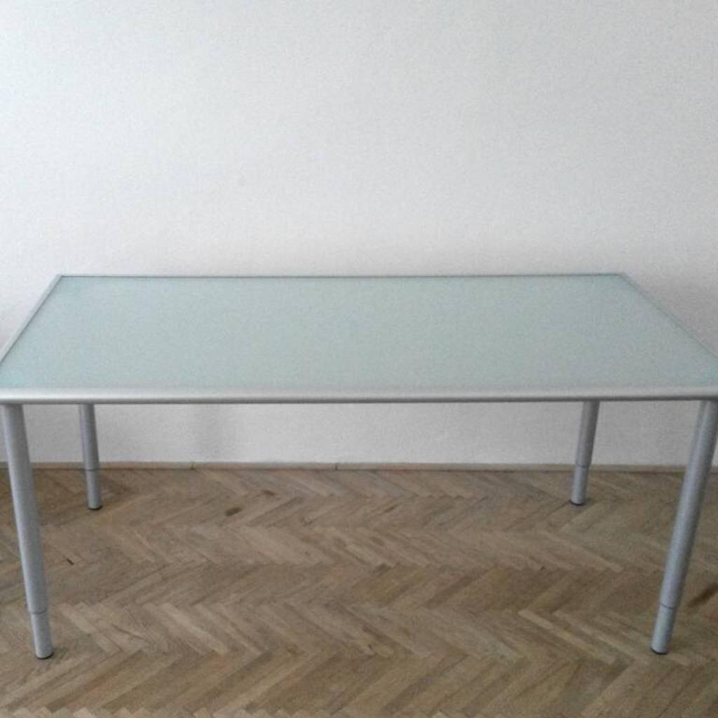 IKEA Schreibtisch Esstisch Milchglas in 76149 Karlsruhe für 50,00 € zum Verkauf