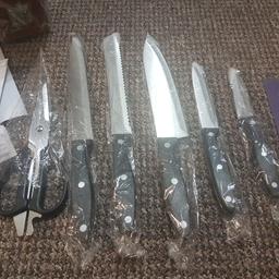 Set of Arthur Price Knives
New however set is incomplete 
Knife sharpening tool is missing

Original price £99.99
Bargain Price
Collection only