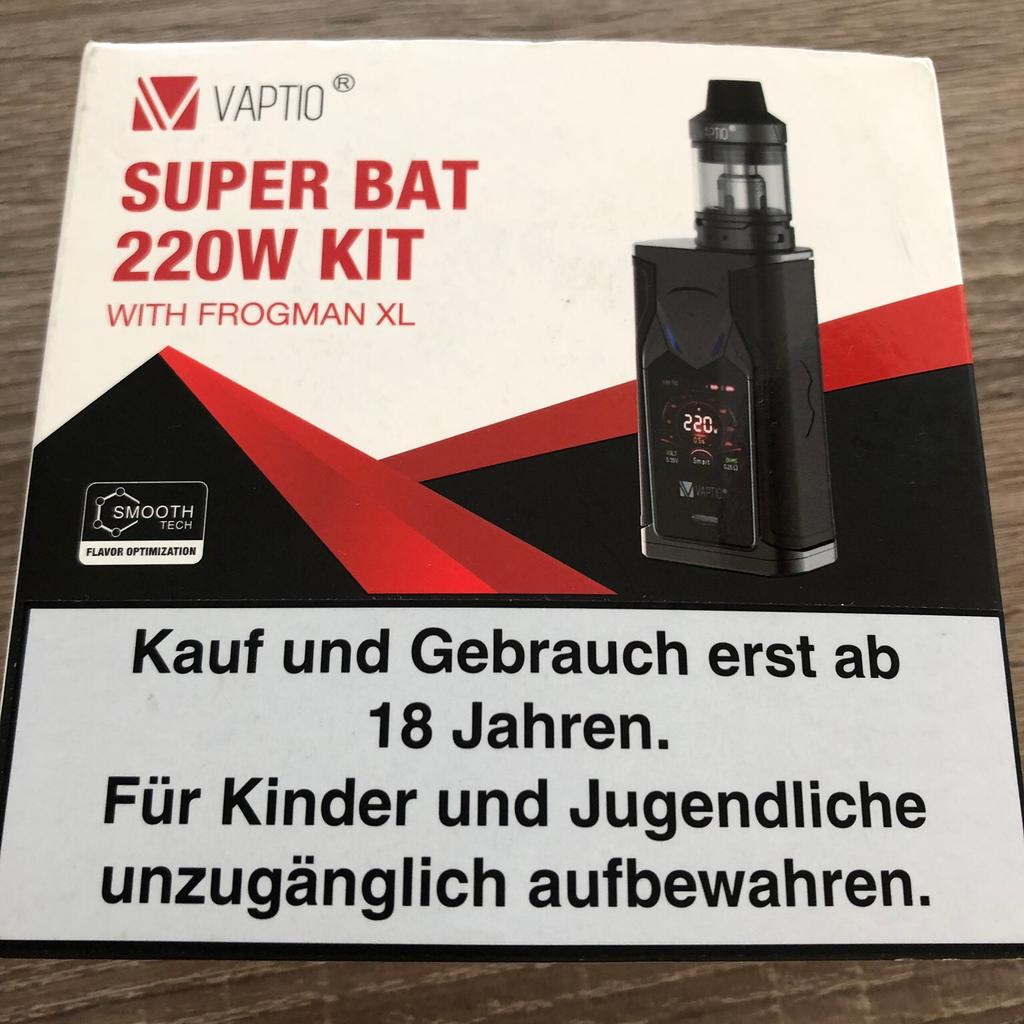 VAPTIO SUPER BAT 220W Vape KIT, Dampfer in 1030 KG Landstraße für € 70 ...