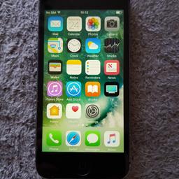 used iPhone unlock to all network has some age-related marks had a new screen and battery fitting a while back so the screen has no scratches on at all in good working order except for the front facing camera doesn't work everything else works fine pickup only from m22 area 