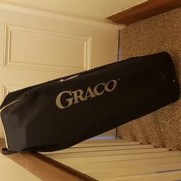 Graco Travel Cot

Quite a few years old but in good condition. Very clean and from a smoke free and pet free home.

One of the arms won't fully lock but we've used it with our 3 year old daughter with no issues.

No longer needed, hence the sale.

£5 for quick sale