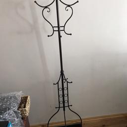 This can be fixed to the wall - when it was bought I didn't notice the wonky hook as in photo but doesn't affect its use. Priced to sell