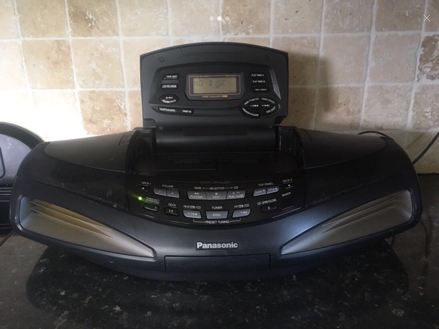 Panasonic RX ED77 CD Radio Cassette CD player in DL5 Village für 20,00 ...