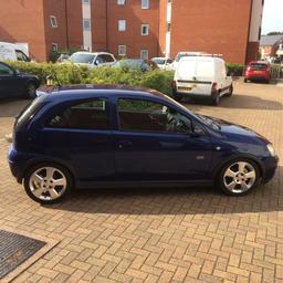 Vauxhall Corsa SRi 2004 1.8 petrol, manual.
112,000 miles 
Great condition.
Really fast little car 123bhp (8 seconds to 60 m/h)
Clean inside and out. 
Full logbook 
Clutch and gearbox perfect 
Dry engine with a lot of power 
MOT till 16/05/2020.
 
Car is ready to go.
Adequate price for the condition 
Collection Harlow 
message me please 

            £ 780 £ Ono