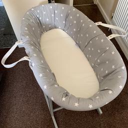 Moses Basket with rocking stand. I used it once or twice. Need it gone. £20
Would accept offers
