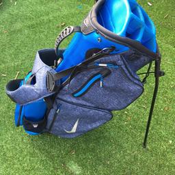 Nike air golf bag very light item is used but loads of life left in it ideal for beginner