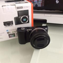 Sony A5000. Unwanted gift.

This camera has only been used a handful of times.

Immaculate with 16 - 50 mm lens & charger.

Fully boxed with instructions as new.