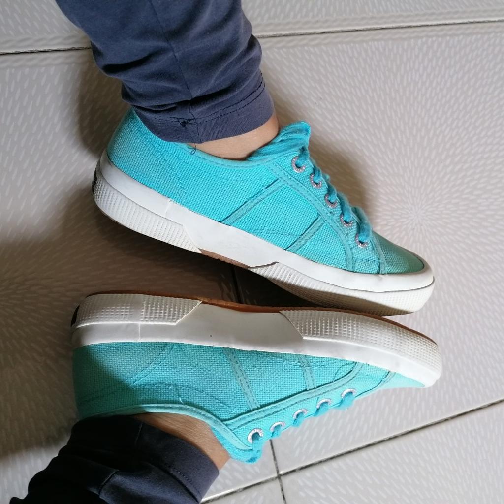 Superga azzurre clearance