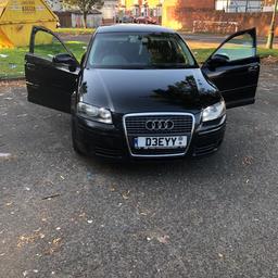 Here we have a Audi A3 drives spot 
Need a bit of TLC but doesn’t affect the drive 
5 door 
Has part Service history
If interested call or text on 07709024484