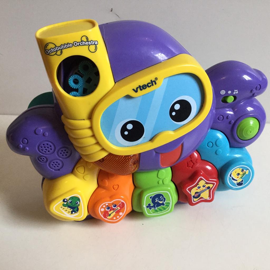 Vtech octopus bubble sales machine