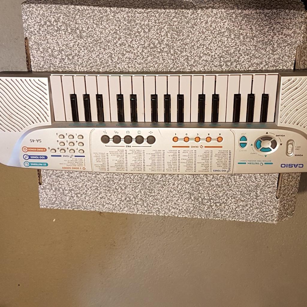 Piano casio sa discount 45