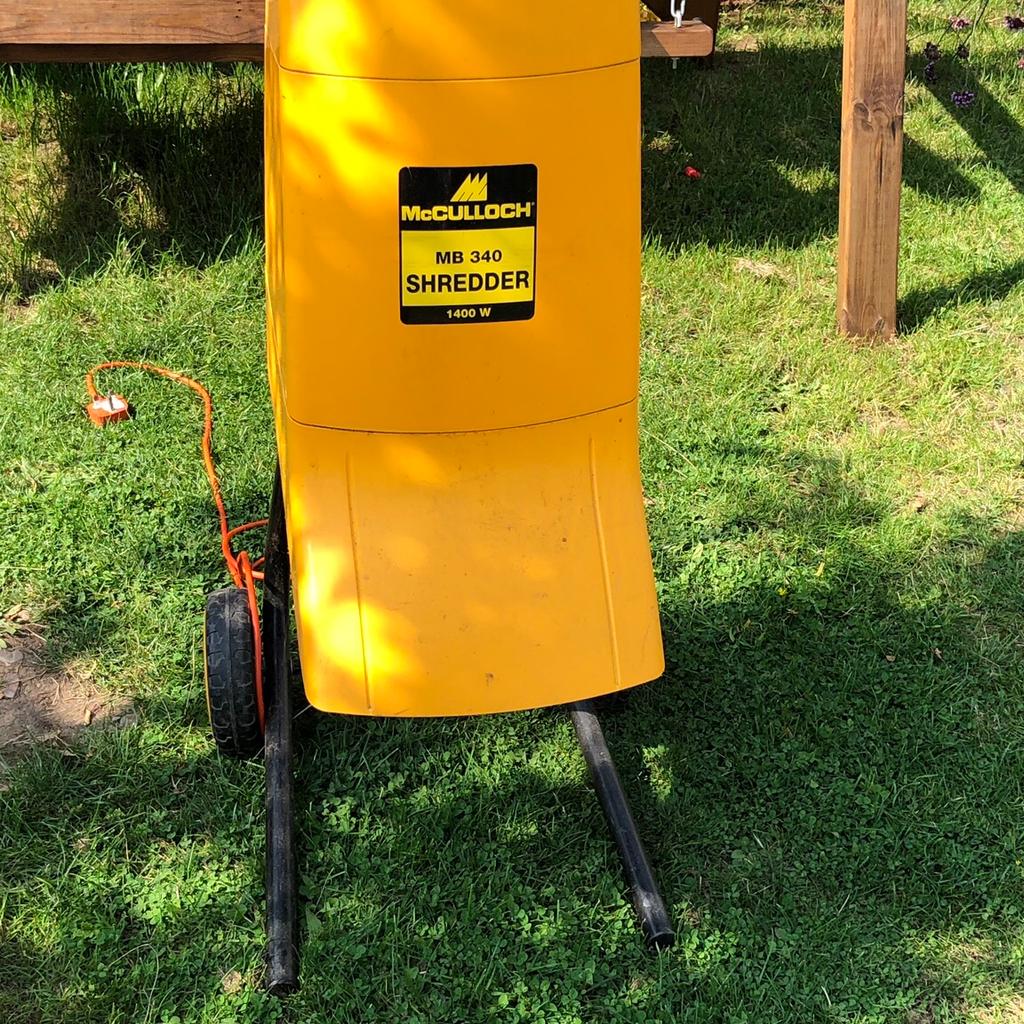 Mcculloch Garden Shredder Fasci Garden