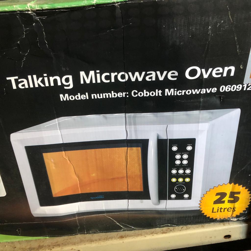 Cobolt Talking Microwave