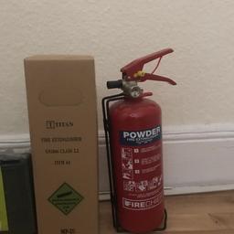 2 x Fire Extinguishers brand new
A,B,C 
2kg  Powder.

2 x Medical kits home/office brand new and sealed.

Collection from East Acton W12.
Thanks