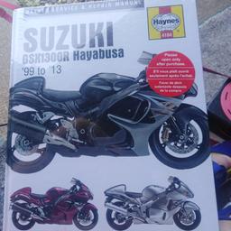 Suzuki hayabusa Haynes manual brand new