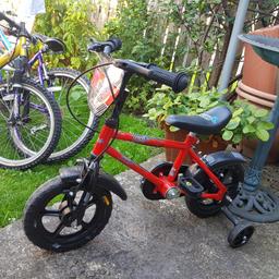 Kids Bike for sale
tel 07816453225
everything works..usual wear and tear