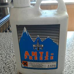 Sealed 2 litres of Teltex Anti-freeze and summer coolant. Never been opened.
For all sorts of cars. Bargain £1
collection from Castle Bromwich B36