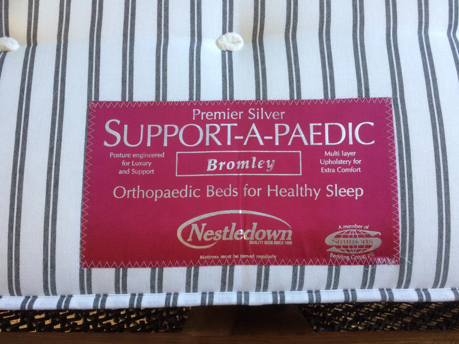 Nestledown King Size Orthopaedic Mattress in HP3 Dacorum for £95.00 for