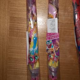 spiderman  & Disney princess umbrella 

£3 each 
collect from kingstanding