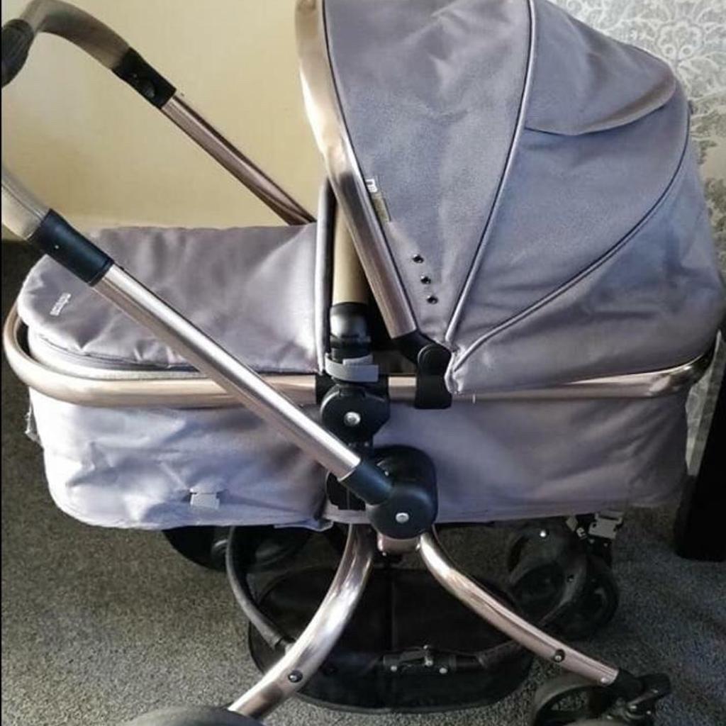 Mothercare orb grey 2024 and rose gold