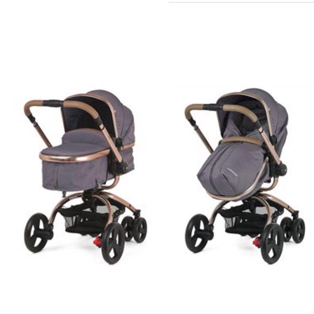 Mothercare orb grey hot sale and rose gold