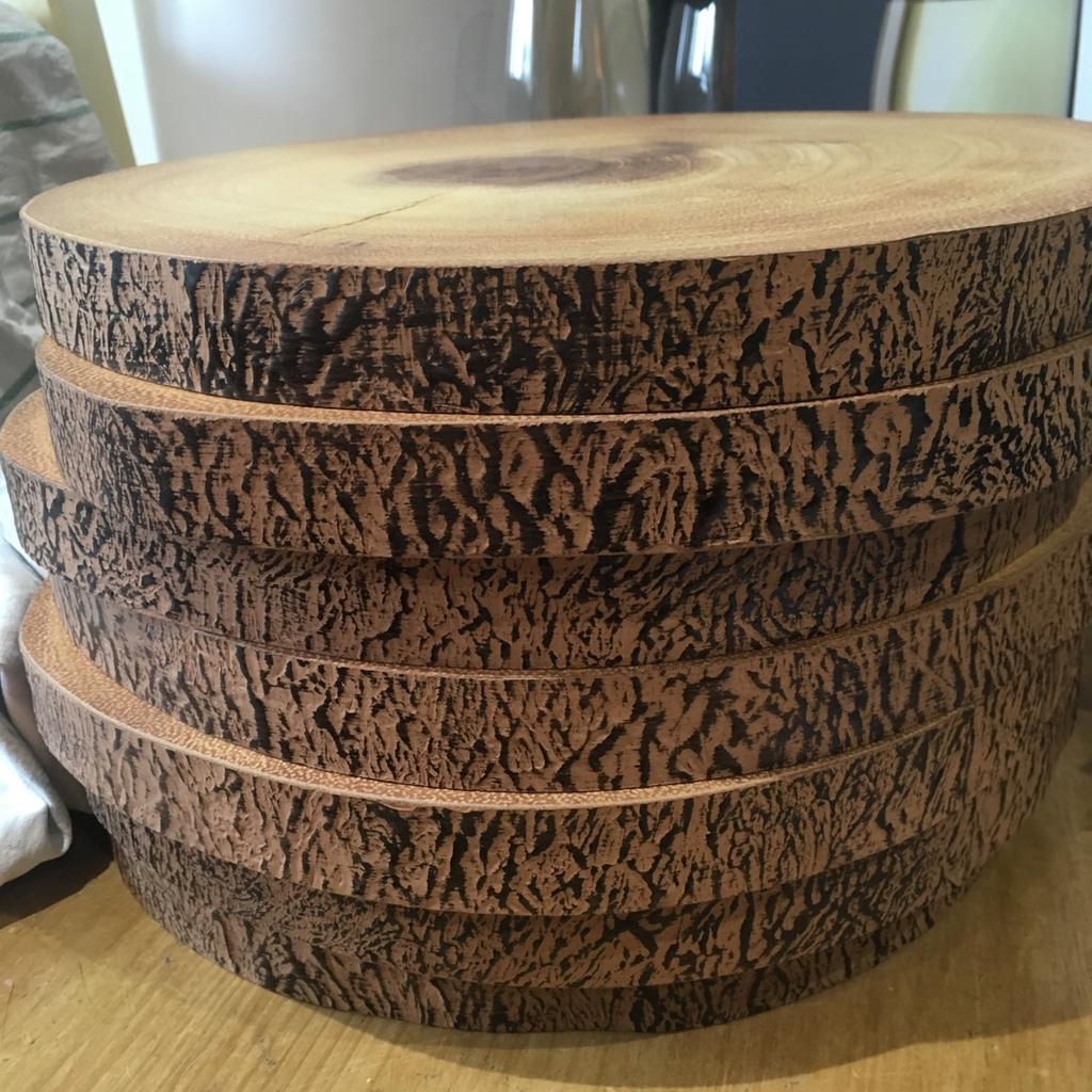 7 large wood effect log slices wedding in SS4 Rochford for £15.00 for