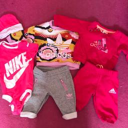 Girls size 0-3 months, never worn. From smoke and pet free home.
