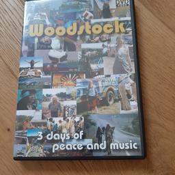 Woodstock DVD "3 days of peace & music" - wie neu,  kaum abgespielt!