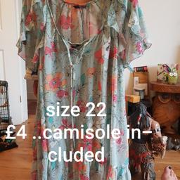 size 22 with camisole included