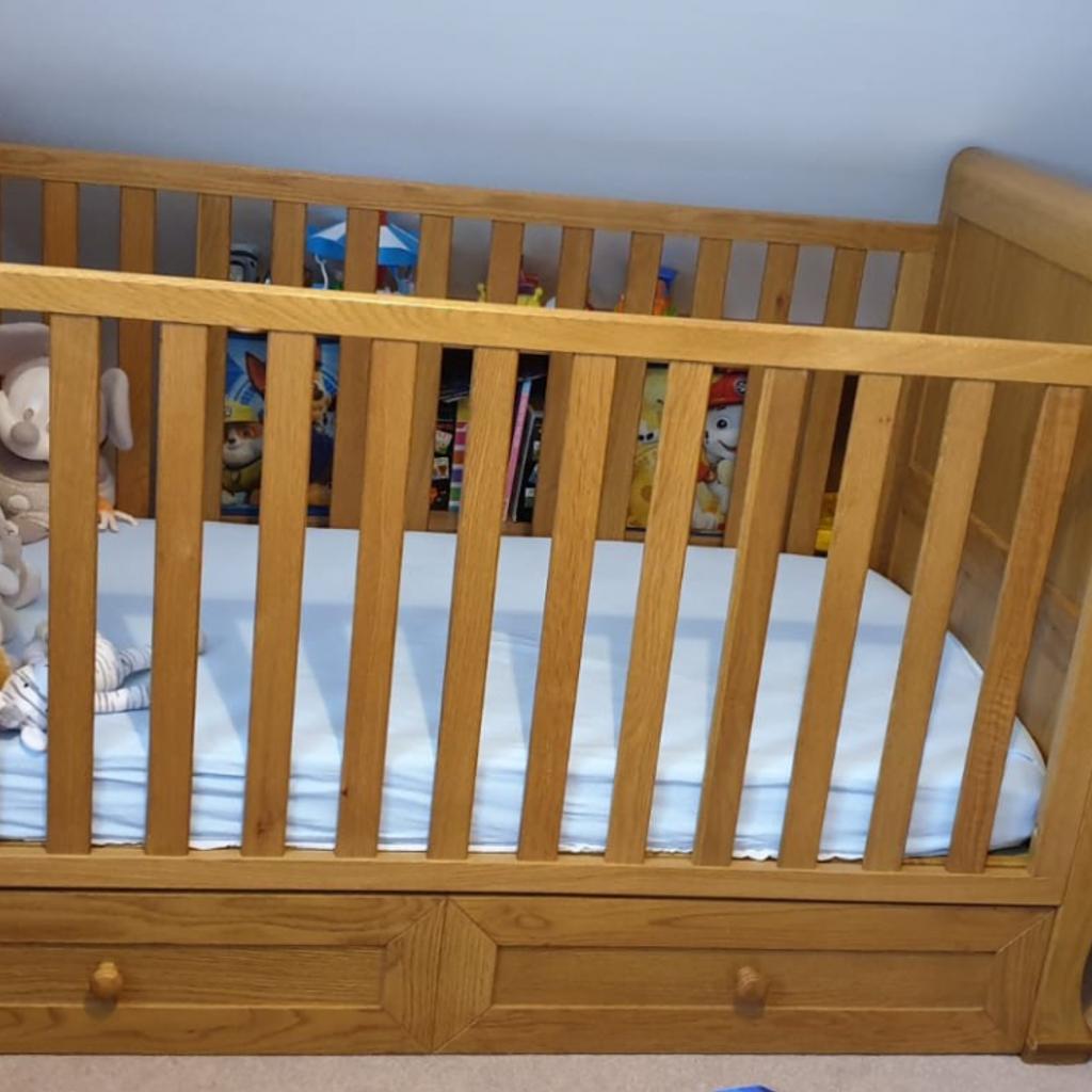 East coast langham sleigh cot outlet bed