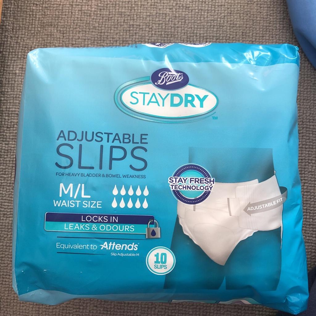 Boots StayDry Slips - good for post pregnancy in CR4 London for £4.00 for  sale